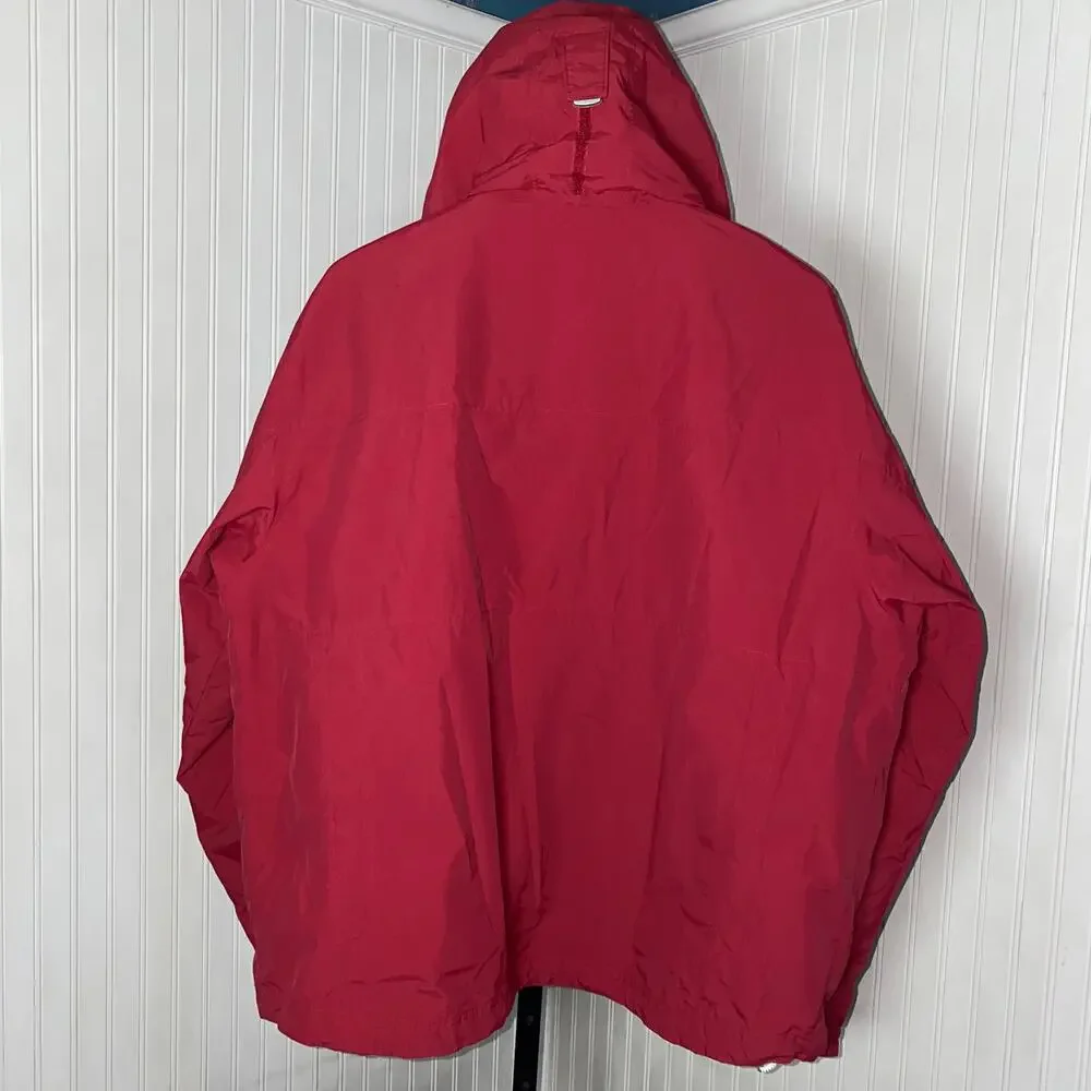 Vintage L.L. Bean Men'x XL Red Utility‎ Outerwear Jacket